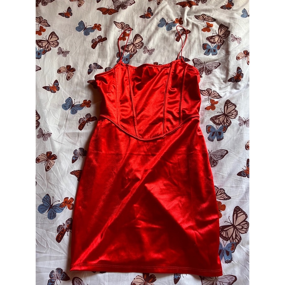 H&M Red Mini Dress
